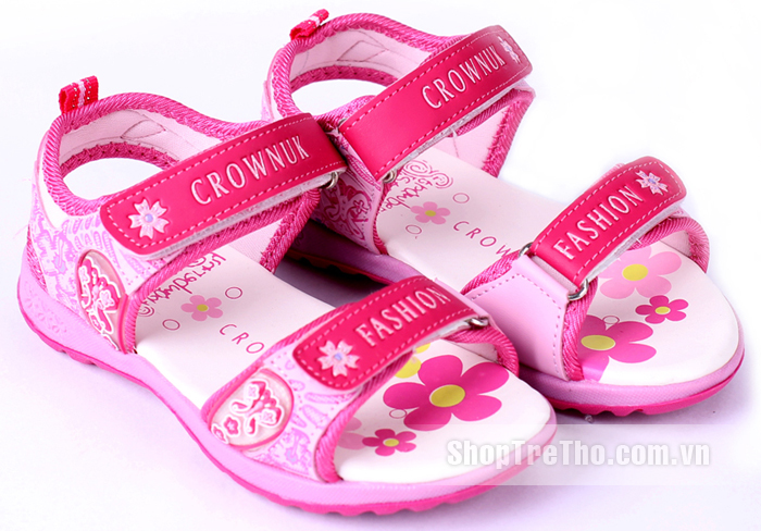 Dép sandal cao cấp Crown cho bé gái