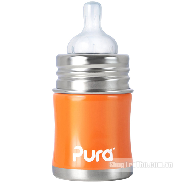 Bình sữa cao cấp cho bé Inox Pura