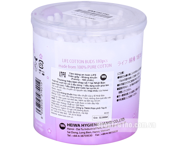 Bông tai Life Family que xoắn (180c)