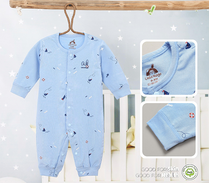Body liền dài tay Petit in họa tiết Uala UR3064