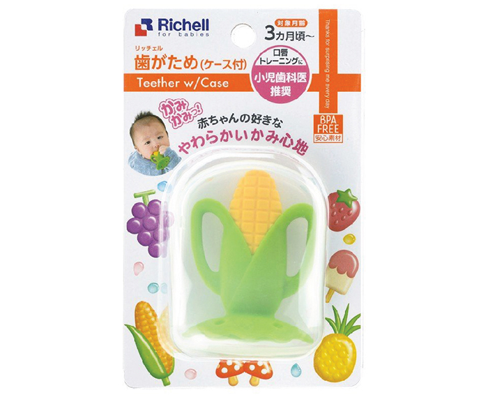 Gặm nướu silicone bắp ngô Richell RC22023