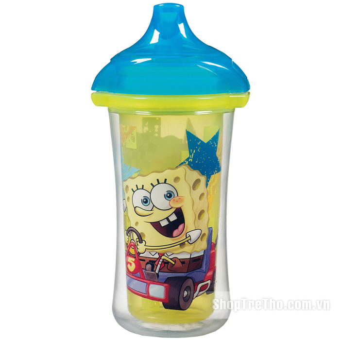 Cốc tập uống giữ nhiệt Munchkin 15403 Sbob CL 9oz Spongebob Squarepants CL Insualated Cup