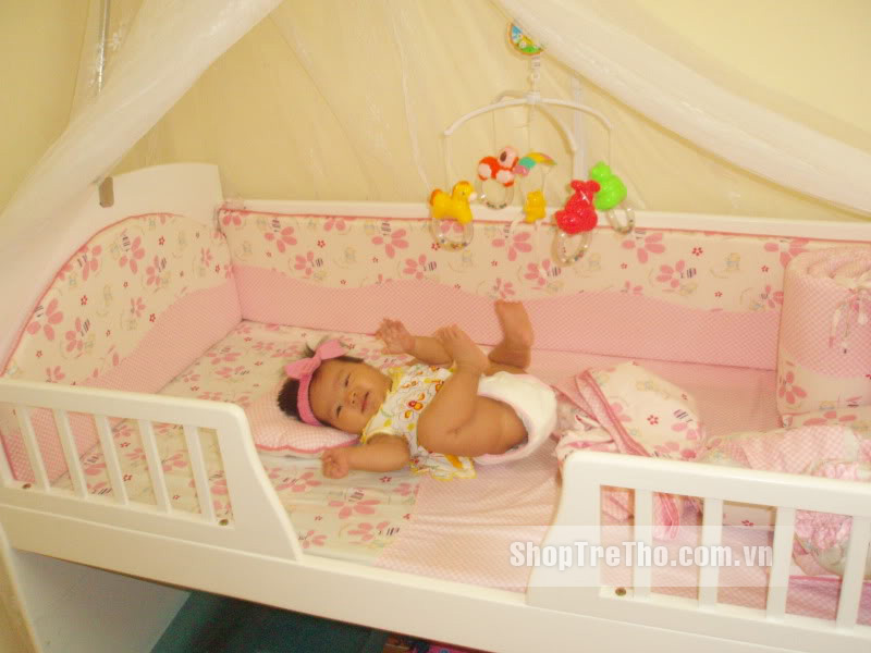Giường cũi Teddy cho bé