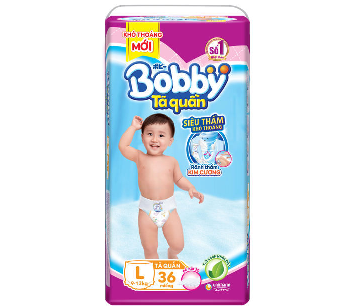 Tã - bỉm quần Bobby L36