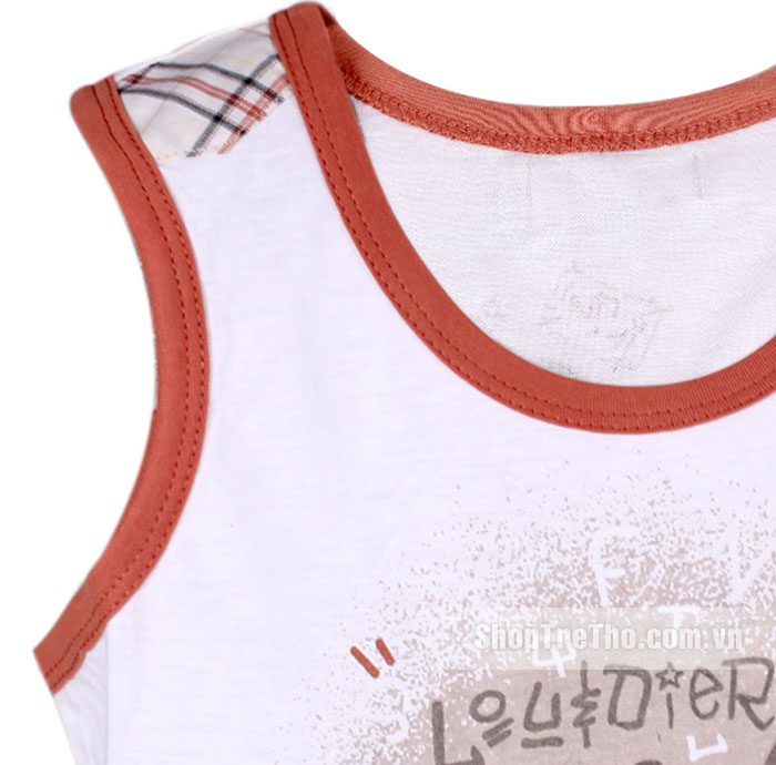 Bộ quần áo Lou&dier 7107 cho bé loại cộc