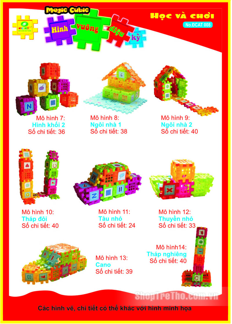 Hình vuông kỳ diệu 48 chi tiết AT037