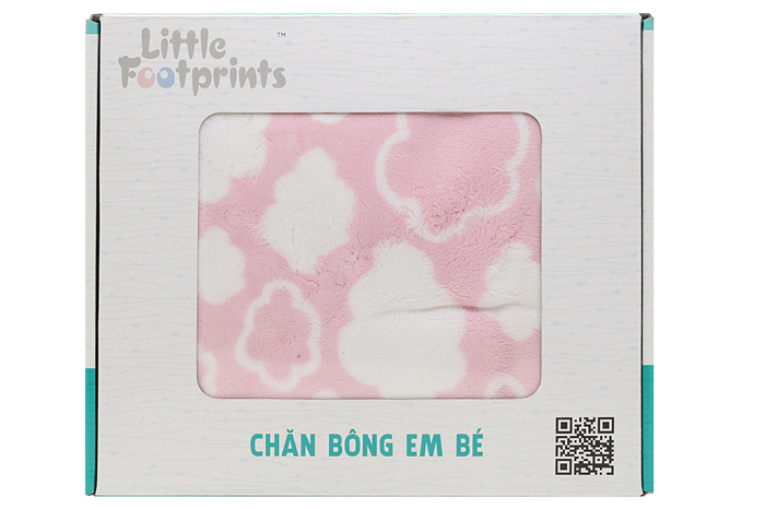Chăn bông 1 lớp Little Footprints BBS00400