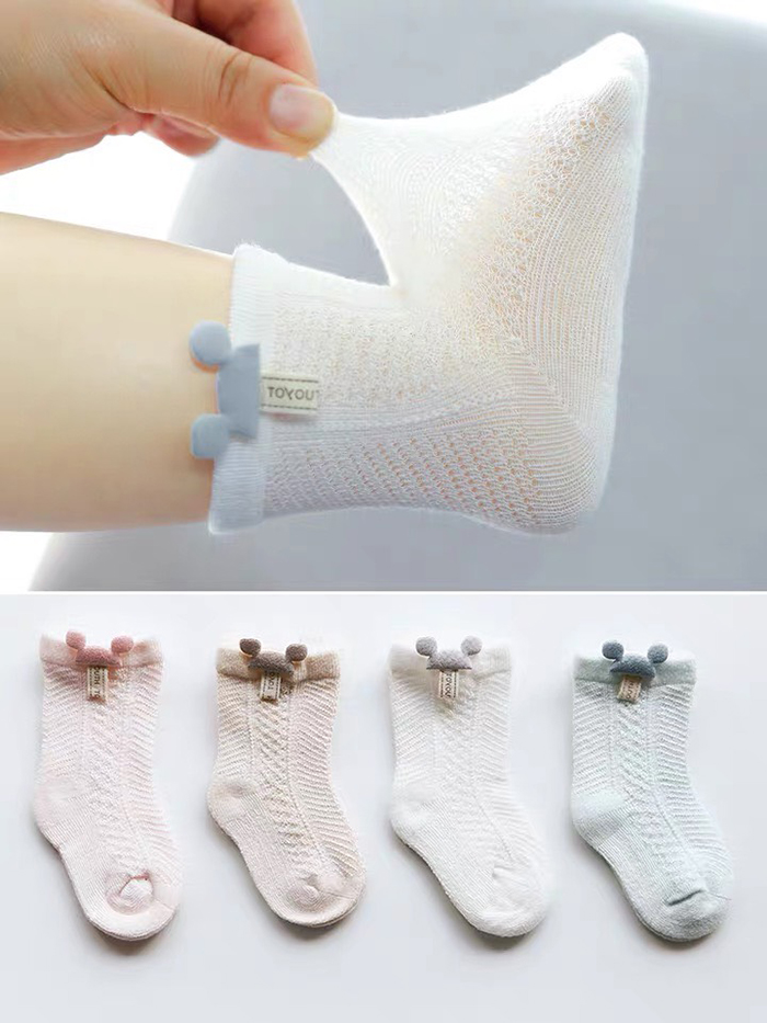 ​Tất lưới trẻ em Toyou (0-12M)