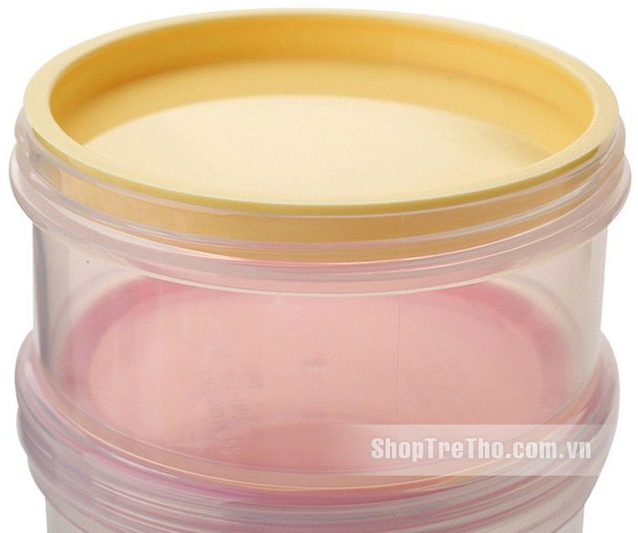 Bộ chia sữa bột Piyo Piyo 830192 3 ngăn