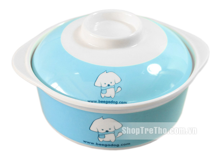 Bát ăn Beegadog có nắp đậy 7042
