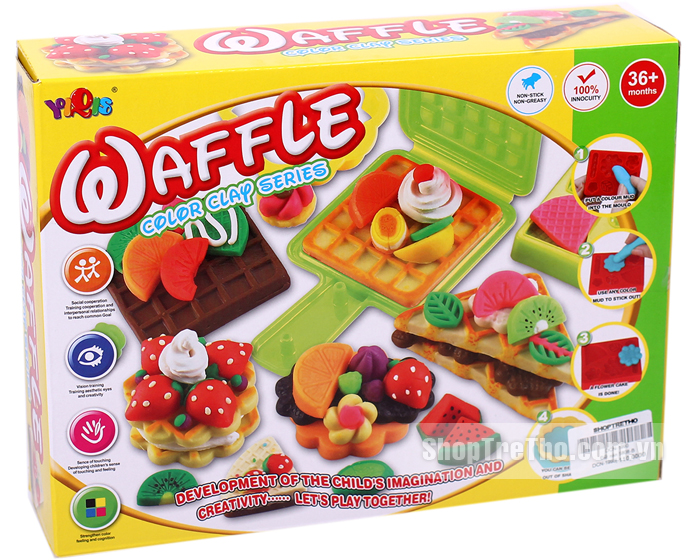 Bộ đất nặn Waffle VBCare VBC-5808B