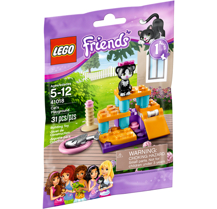 LEGO Friends 41018 Xếp Hình Sân Chơi Cho Mèo Cưng