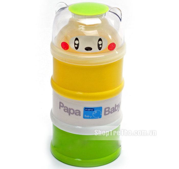 Hộp chia sữa 3 tầng Papa CEQ111