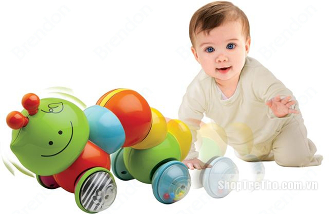 em bé và đồ chơi kéo Bkids