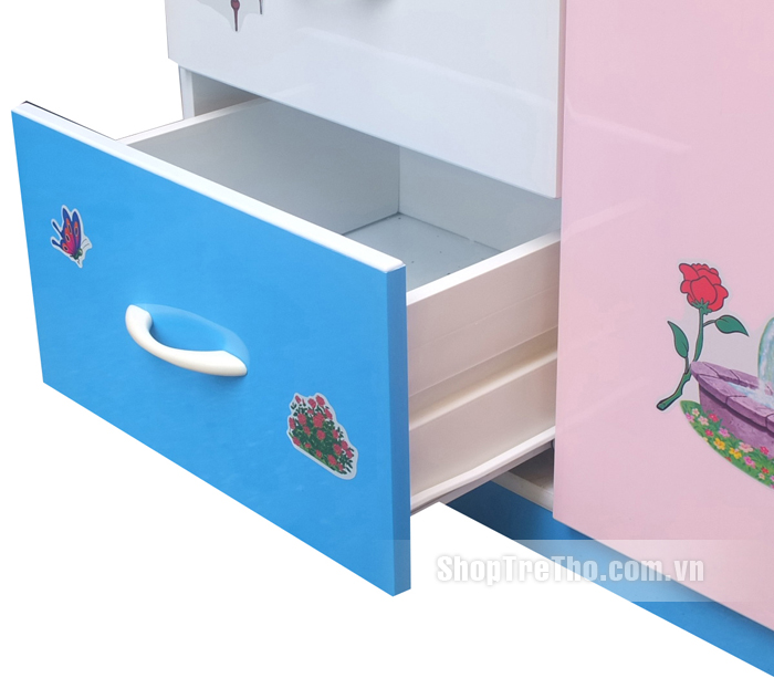 Tủ nhựa Đài Loan 1 buồng 4 ngăn