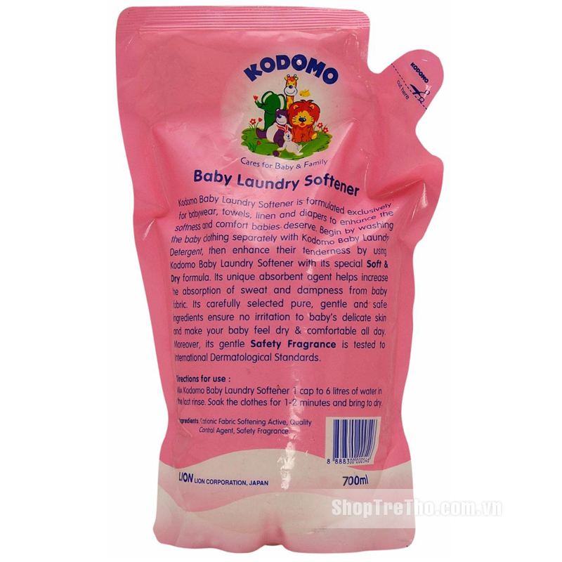 Nước xả vải mềm mại Kodomo 700ml