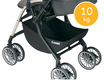 Xe đẩy Combi Umbretta 4 bánh quay tự động kaki màu nâu 115267