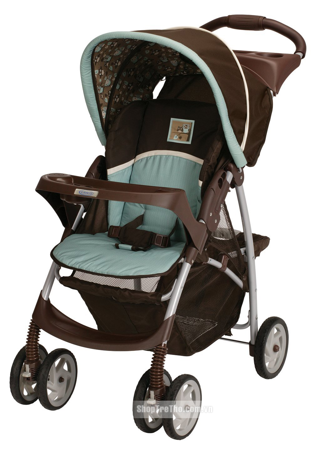 Xe đẩy LiteRider nâu xanh