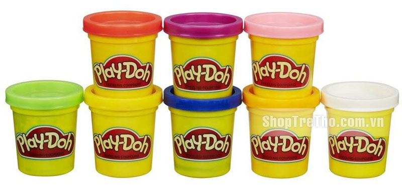 bộ bột nặn 8 màu cầu vồng Play-Doh