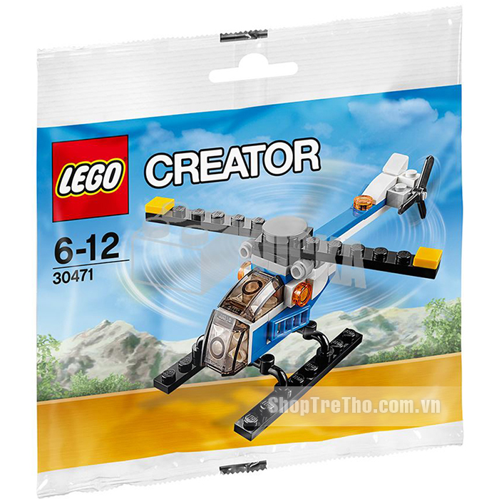 do choi Lego Creator 30471 - Truc thang mini