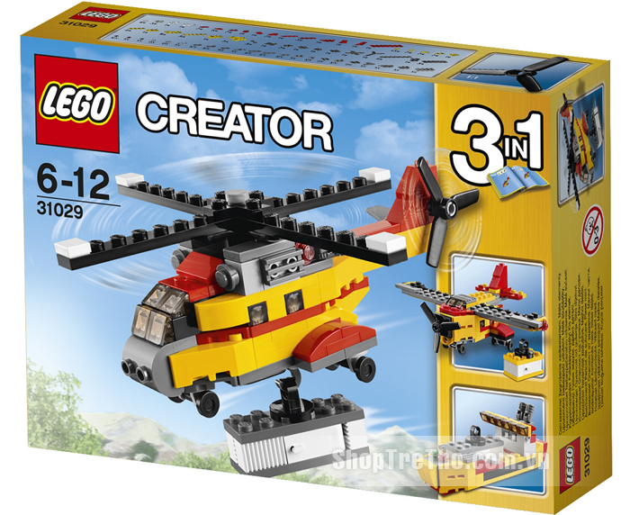 Đồ chơi lego creator 31029 - Trực thăng vận tải