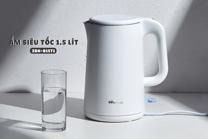 Binh dun nuoc sieu toc Bear ZDH-B15T1