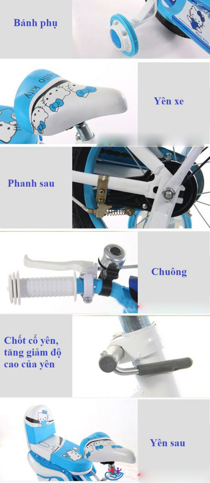 Xe đạp trẻ em Yibaixin Happy Baby