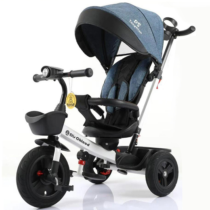 Xe 3 bánh cao cấp Codybaby ghế xoay 360 độ DS8818