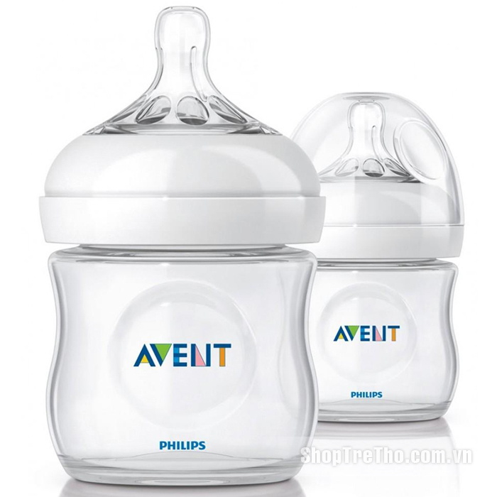 Bình sữa Avent 125ml nhựa PP mô phỏng tự nhiên
