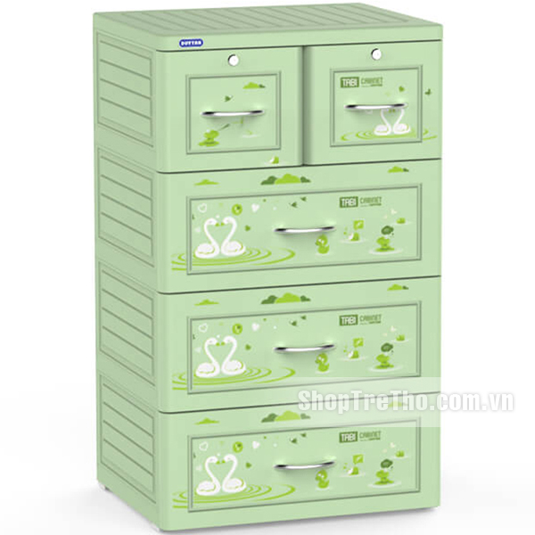 Tủ nhựa Tabi Duy Tân 4 ngăn