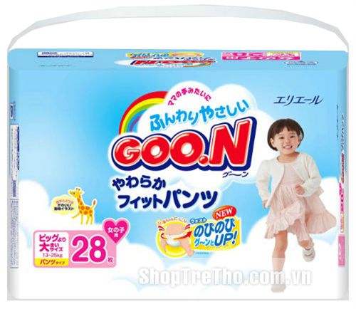 Bỉm quần Goon bé gái XXL28