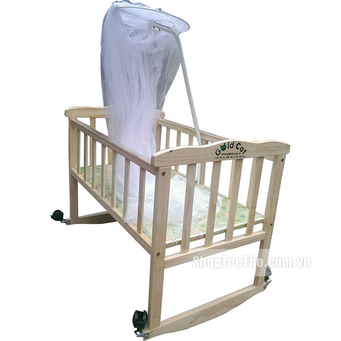 Nôi gỗ thông Goldcat C6