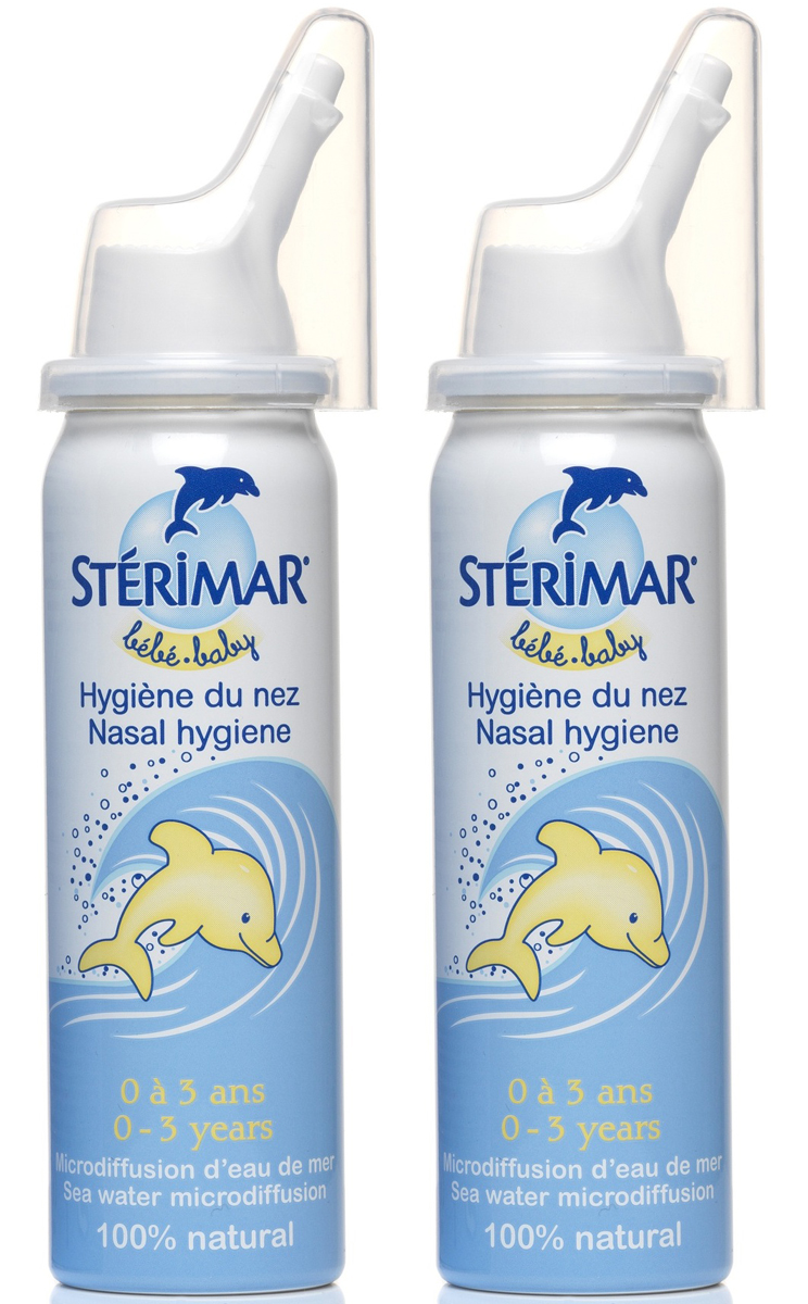 Xịt muối biển Stérimar Baby (50ml) dành cho trẻ từ 0-3 tuổi