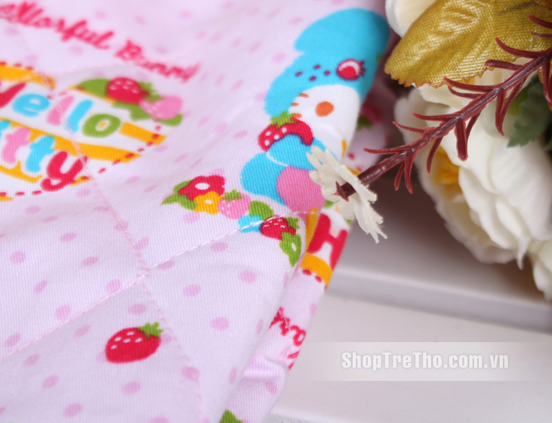 Chăn bế trẻ em Sông Hồng hình mèo Hello Kitty B13-005