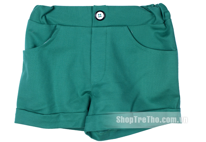 Bộ quần áo thêu hình cây (màu xanh)