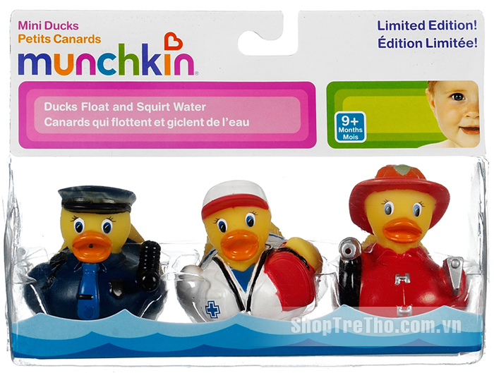 Đồ chơi bồn tắm Munchkin 10262 hình vịt bé trai