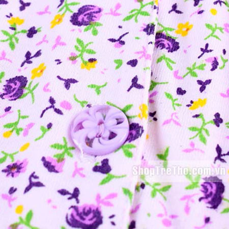 Bộ đồ sau sinh Summer cúc giữa