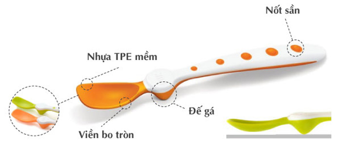 Bộ 5 thìa mềm Nuk NU78812