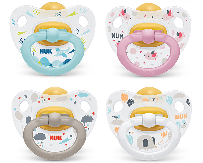 Bo 2 ty ngam Nuk Happykids cao su NU32216
