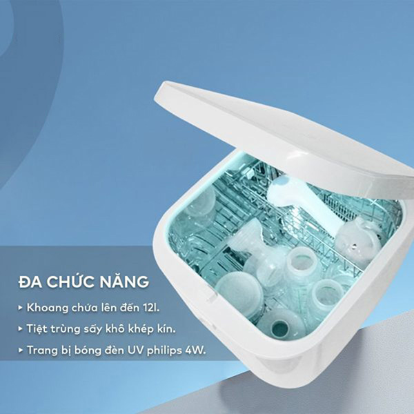 Máy tiệt trùng, sấy khô tia UV Moaz Bebe MB-019