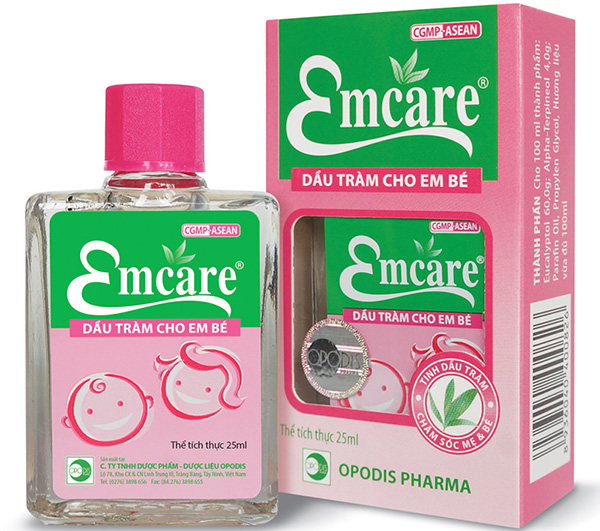 Dầu tràm cho bé Emcare