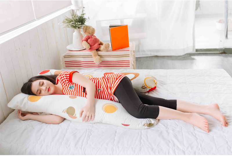 Gối ôm chữ U cho bà bầu Emum