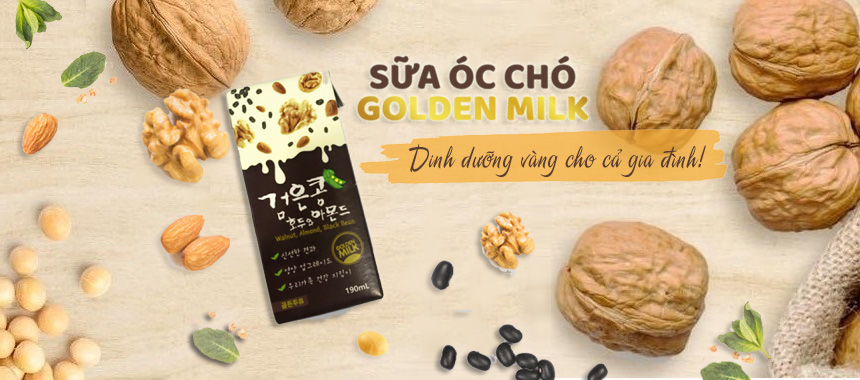 Sữa óc chó Golden Milk