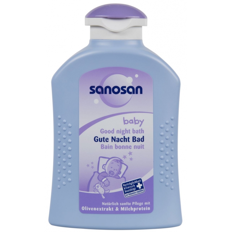 Sữa tắm giúp bé ngủ ngon Sanosan Good Night Bath 200ml