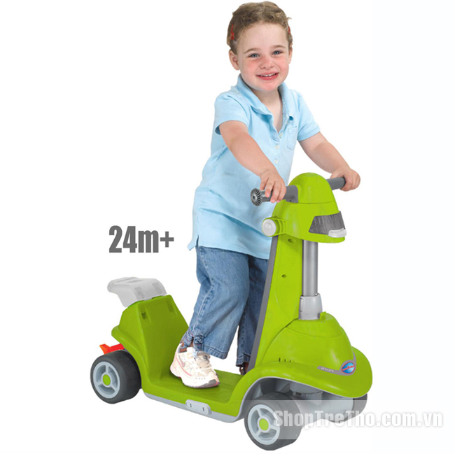Xe chòi chân Smart Trike AIO thông minh màu xanh lá