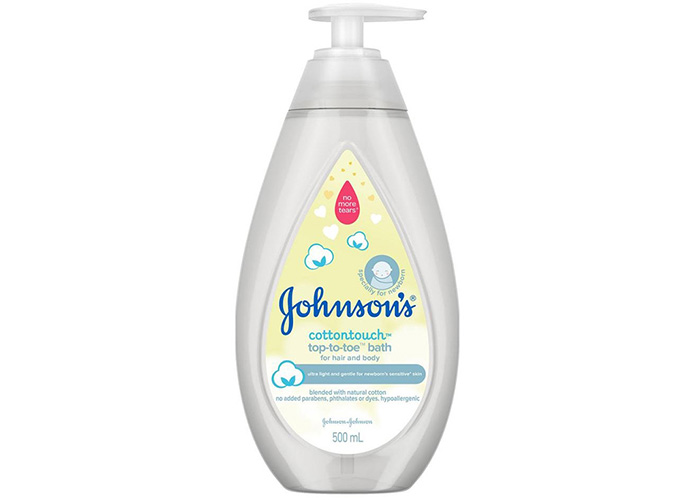 Sữa tắm gội toàn thân Johnson's Baby Cotton Touch (500ml)