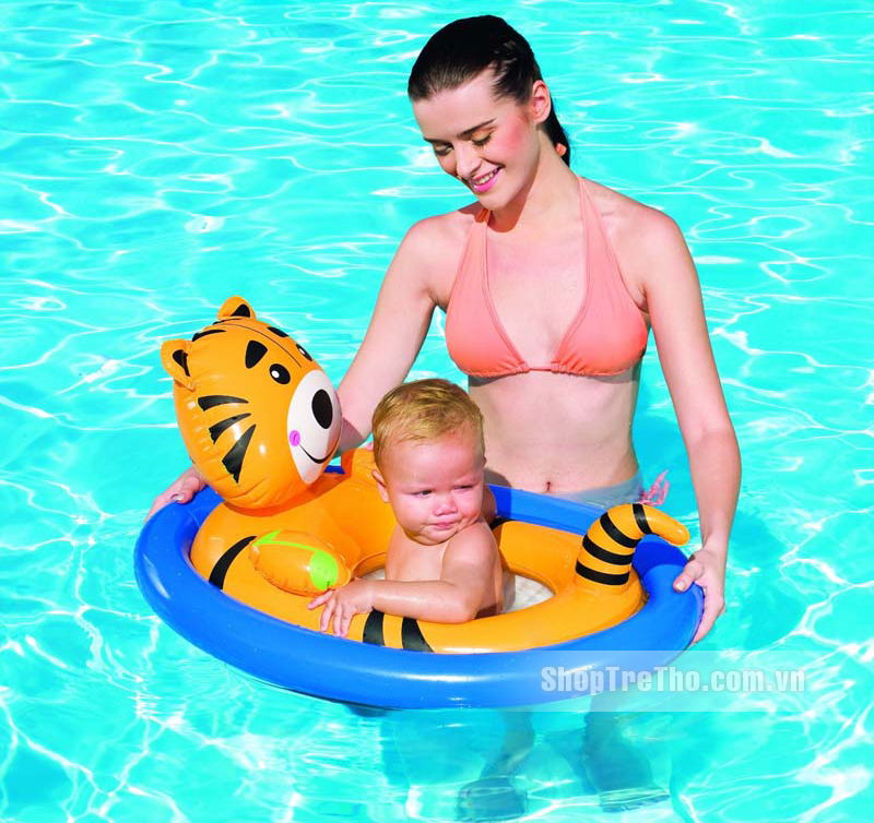 Phao bơi hình hổ chống lật 34058B