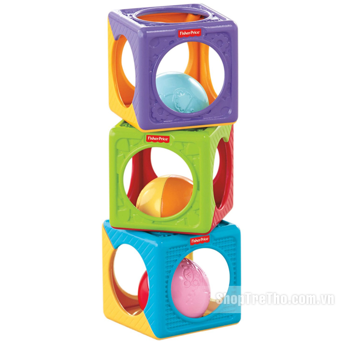 Đồ chơi xếp khối đa sắc Fisher Price Y6977