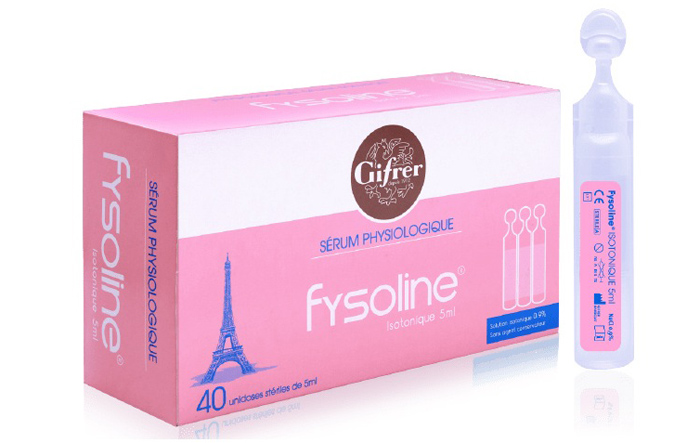 Nước muối sinh lý Fysoline (40 ống/hộp) 