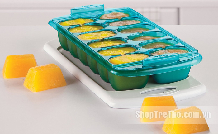 Khay trữ đông Munchkin 2pk CL FF Freezer Tray Turq